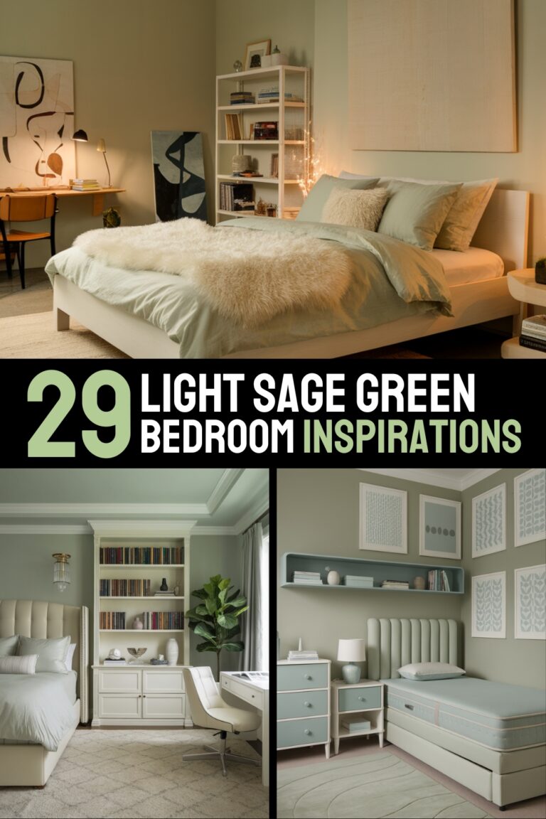 30+ Sage Green Bedroom Inspirations You Need To See