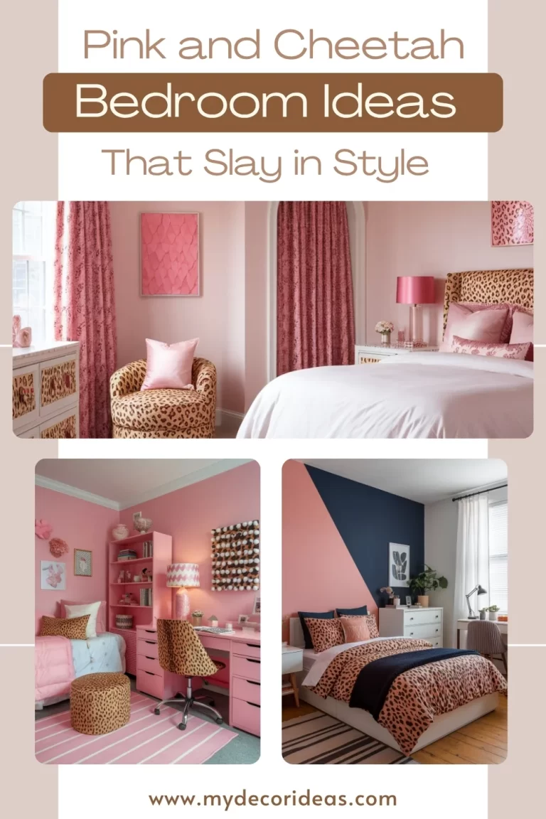 22 Pink and Cheetah Print Bedroom Ideas That Slay in Style