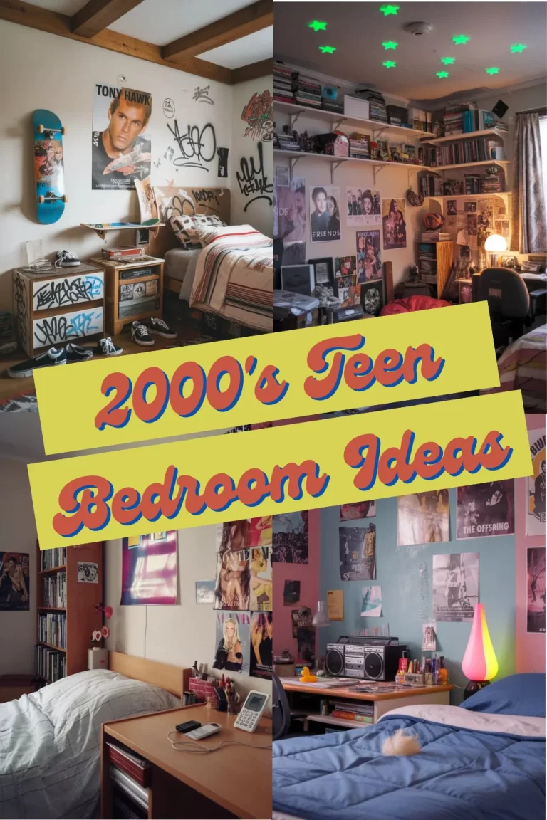 13 Nostalgic 2000’s Teen Bedroom Ideas That Scream Y2K Style