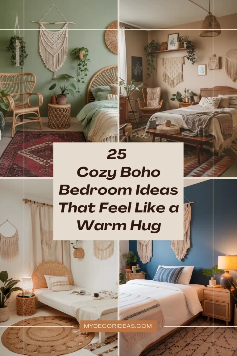 25 Cozy Boho Bedroom Ideas That Feel Like a Warm Hug
