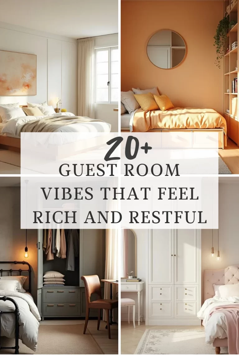 20+ Guest Bedroom Vibes That Feel Rich and Restful