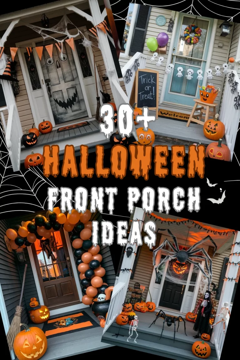 30+ Spooky Halloween Front Porch Ideas That’ll Wow Your Neighbors