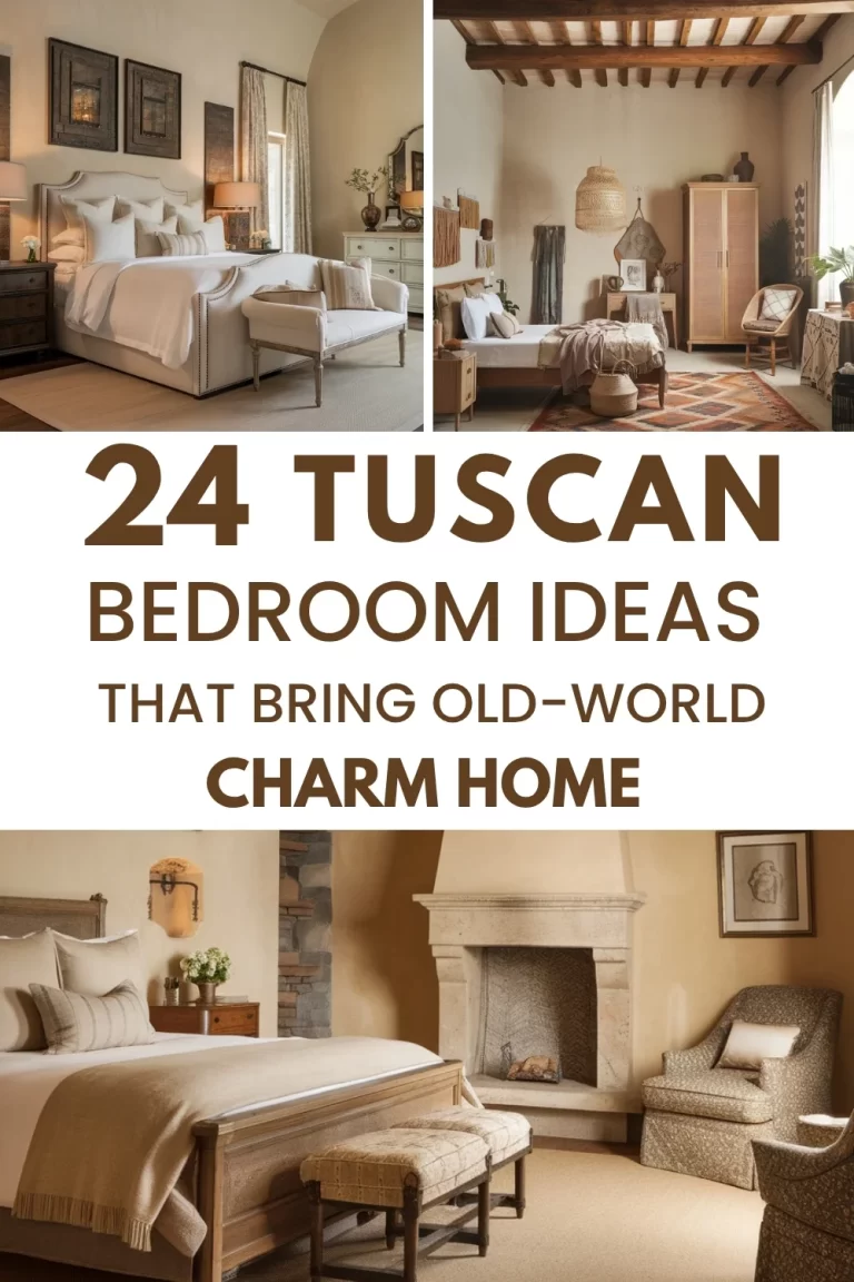 24 Tuscan Bedroom Ideas That Bring Old-World Charm Home