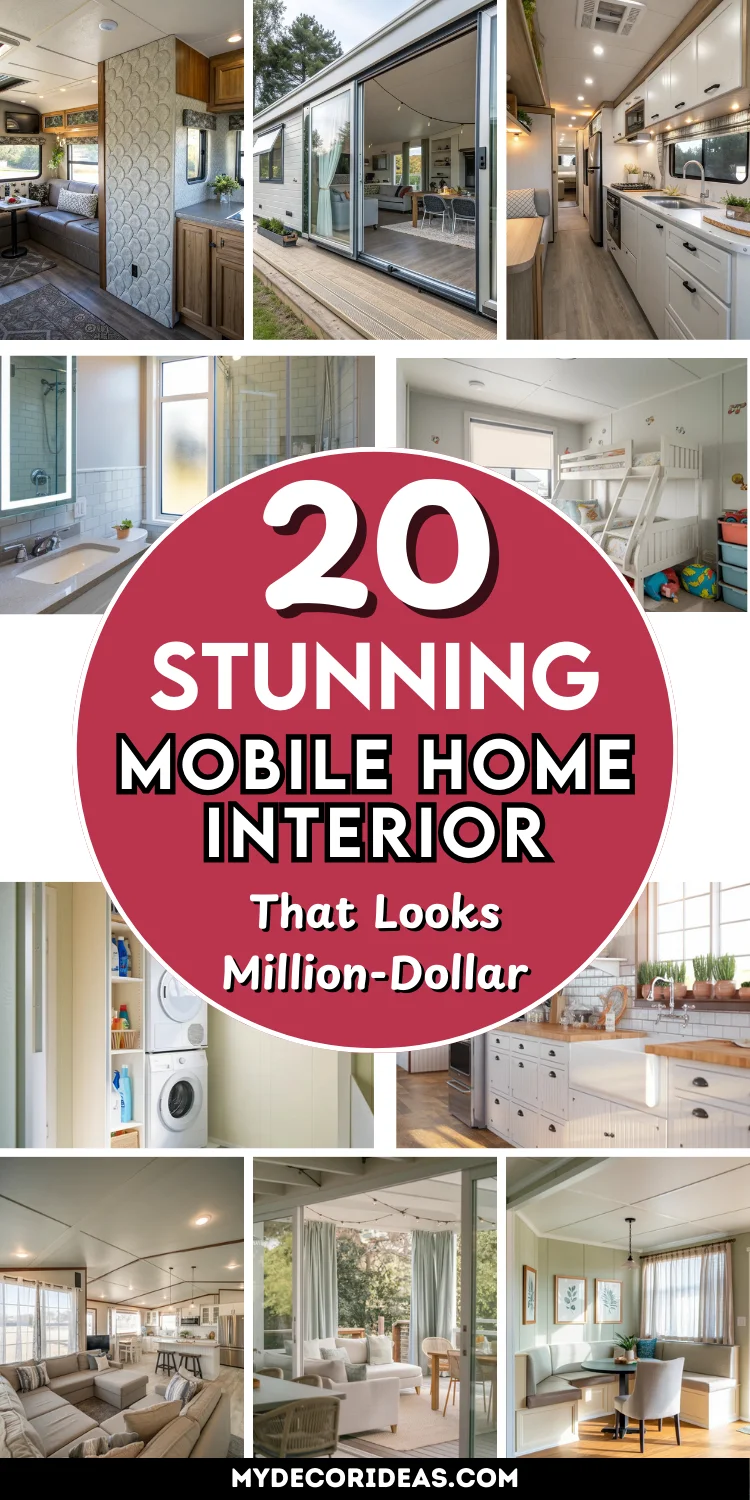 20 Stunning Mobile Home Interior Ideas That Look Million-Dollar