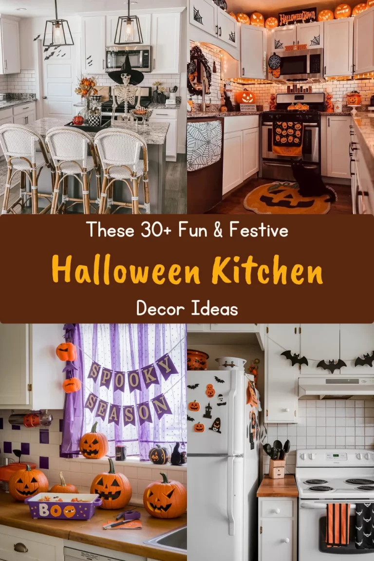 These 30+ Fun & Festive Halloween Kitchen Decor Ideas
