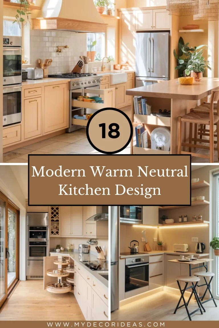 Modern Warm Neutral Kitchen Ideas: 18 Trending Concepts for Your Dream Space