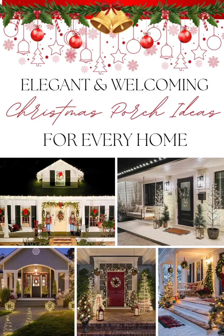 Elegant & Welcoming Christmas Porch Ideas for Every Home