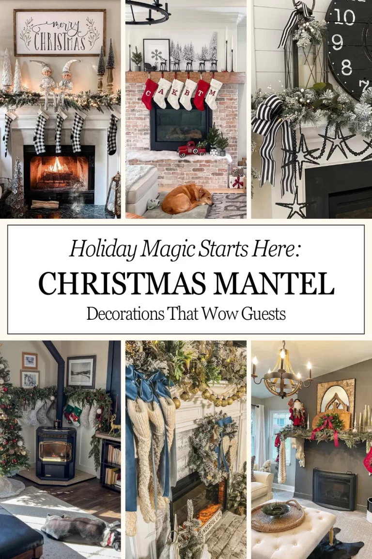 Holiday Magic Starts Here: Beautiful Christmas Mantel Inspiration
