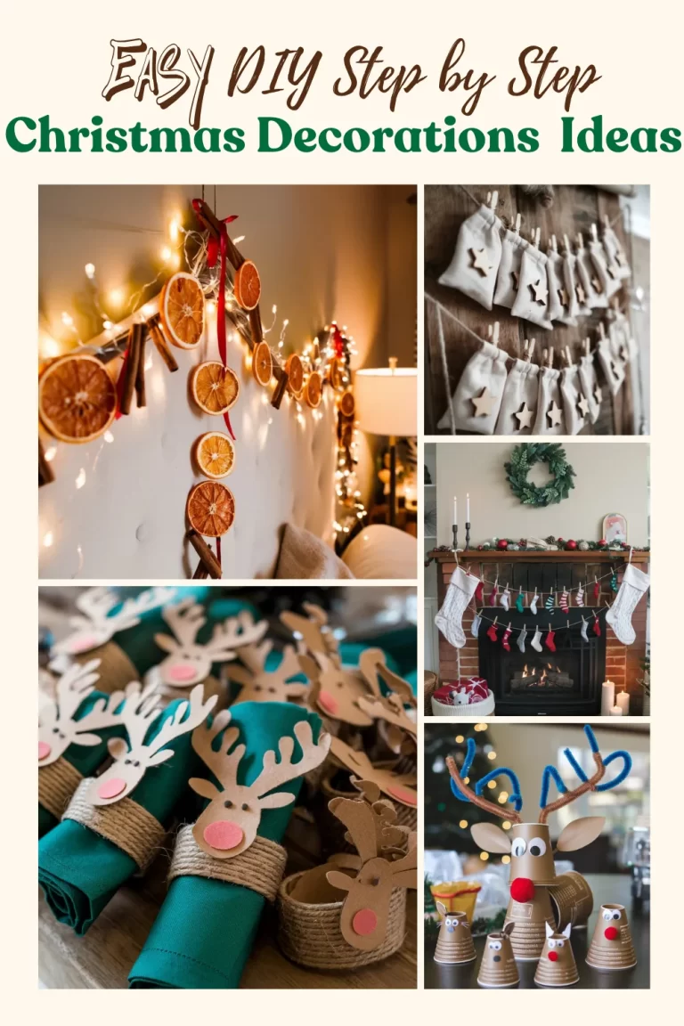 Handmade Holiday Magic: Easy Christmas Decorations & Gift