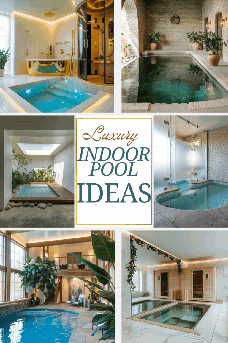 34 Stunning Indoor Pool Design Ideas That Transform Your Home Into a Luxury Spa Resort