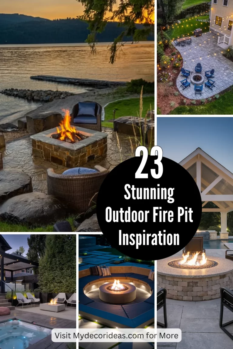 Cozy Nights Await: 23 Stunning Outdoor Fire Pit Inspiration