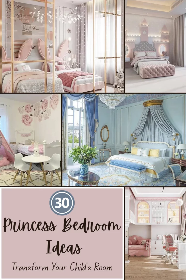 30+ Magical Princess Bedroom Ideas to Transform Your Child’s Room